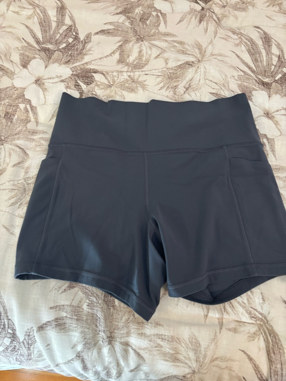 Athleta Salutation Stash High-Rise Bike Shorts with Side Pockets